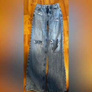 PacSun Light Blue Denim Shorts